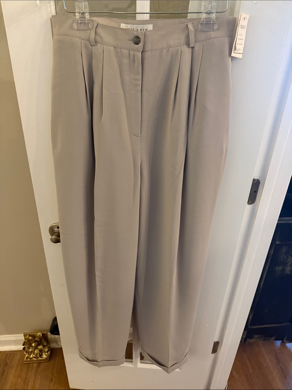 Chaus Women’s vintage Dead Stock 90s Workwear Pleated Lined Corporate Workwear